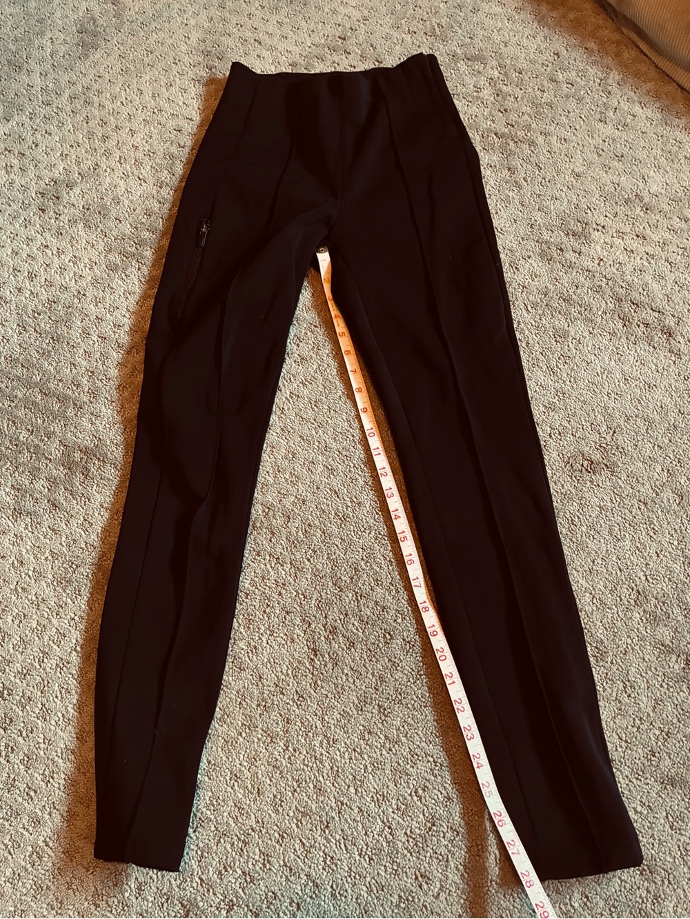 Athleta Black Slim Ponte Leggings